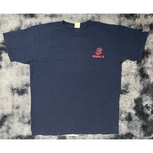Godzilla Toho Licensed XXL Graphic Navy 'Great Wave Japan' T-Shirt